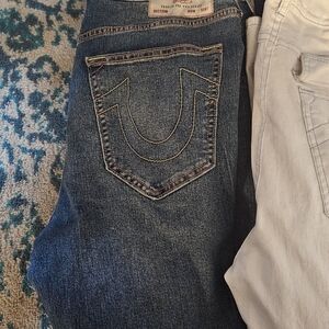 True Religion Women's Denim Jeans with Signature Stitching